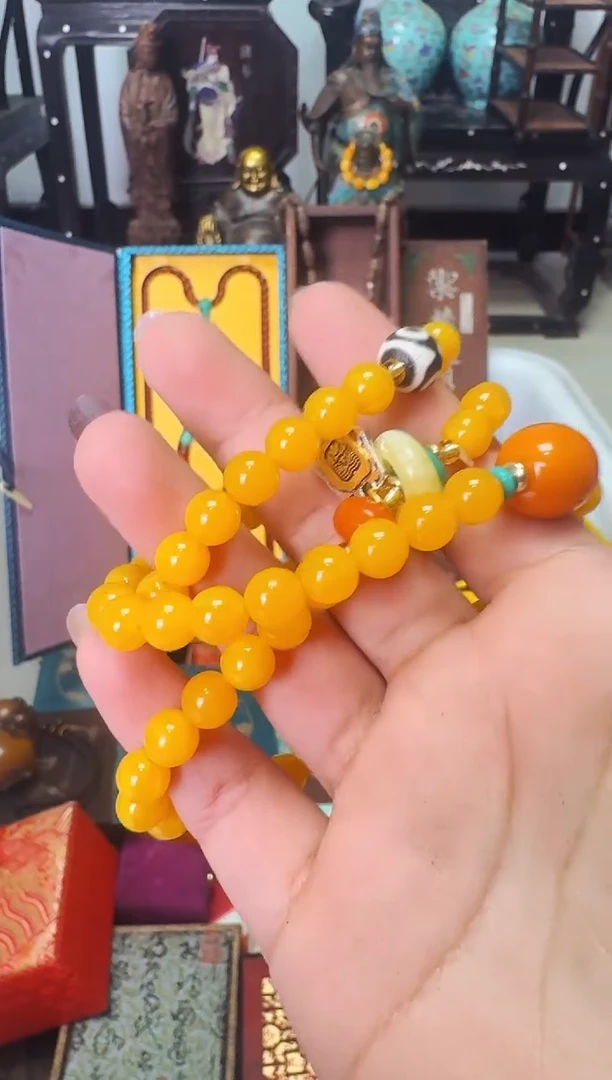 【闪购商品】蜜蜡颈饰未镶嵌老板娘推荐------------