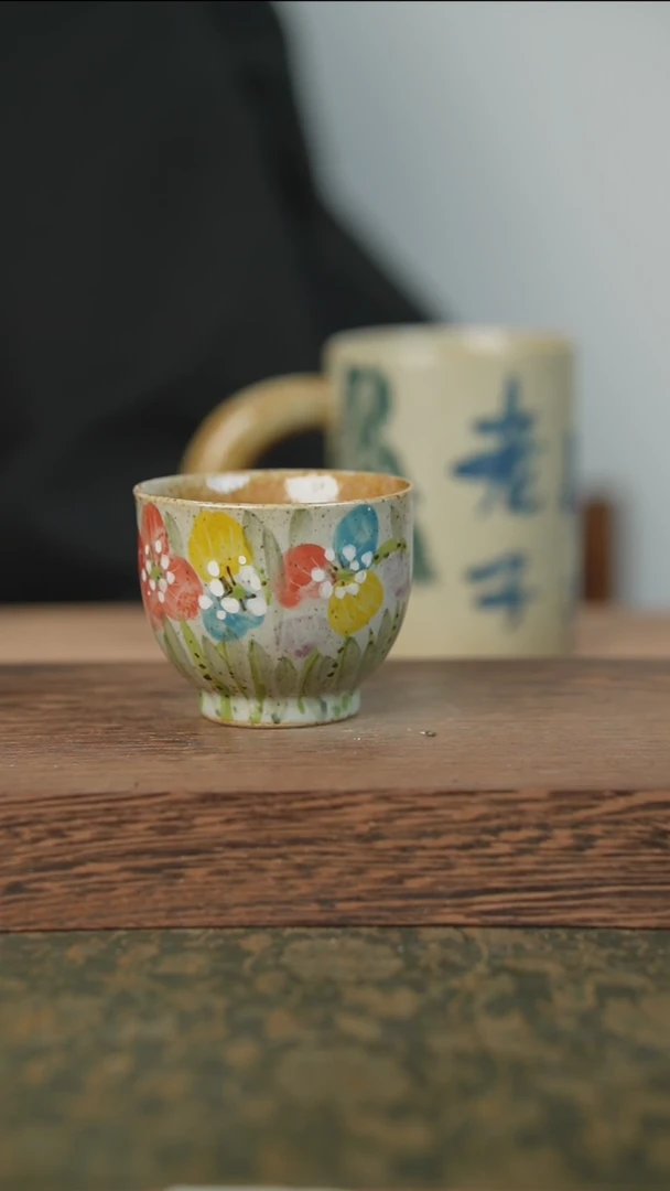 摆件泥垚手作 景德镇手工手绘器物