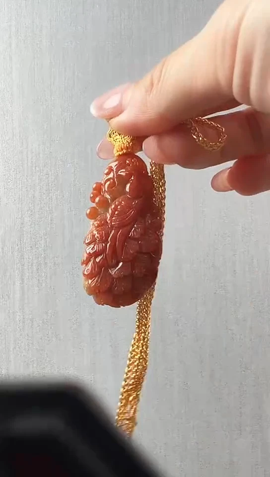 颈饰未镶嵌翡翠凤凰