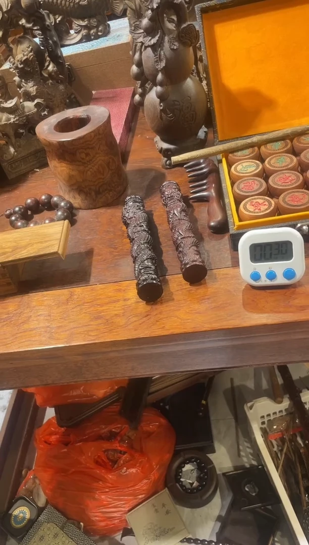 木手把件一对工艺品链接