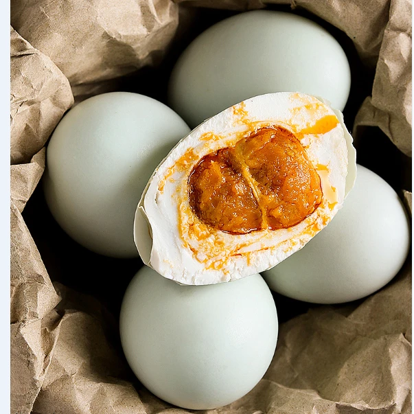 【正宗白洋淀双黄蛋】流油散养麻鸭咸鸭蛋古法红泥腌制10枚（熟）