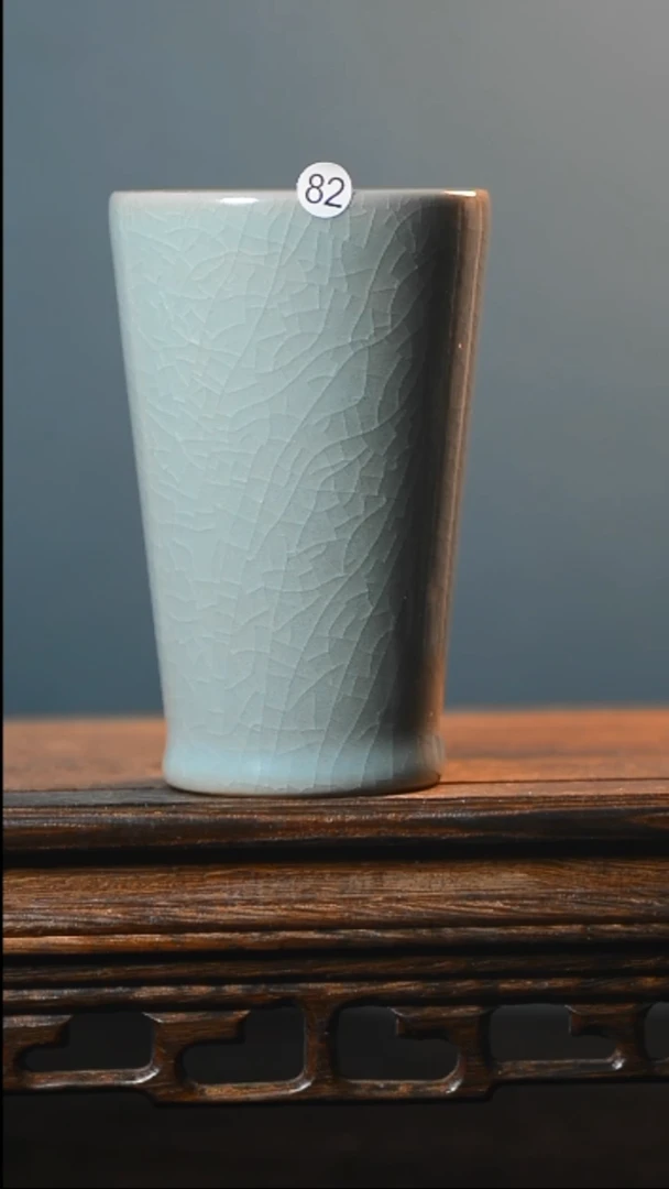 82号直口杯全品清凉寺汝瓷