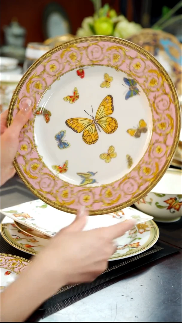 瓷片10.5英寸平盘   1个