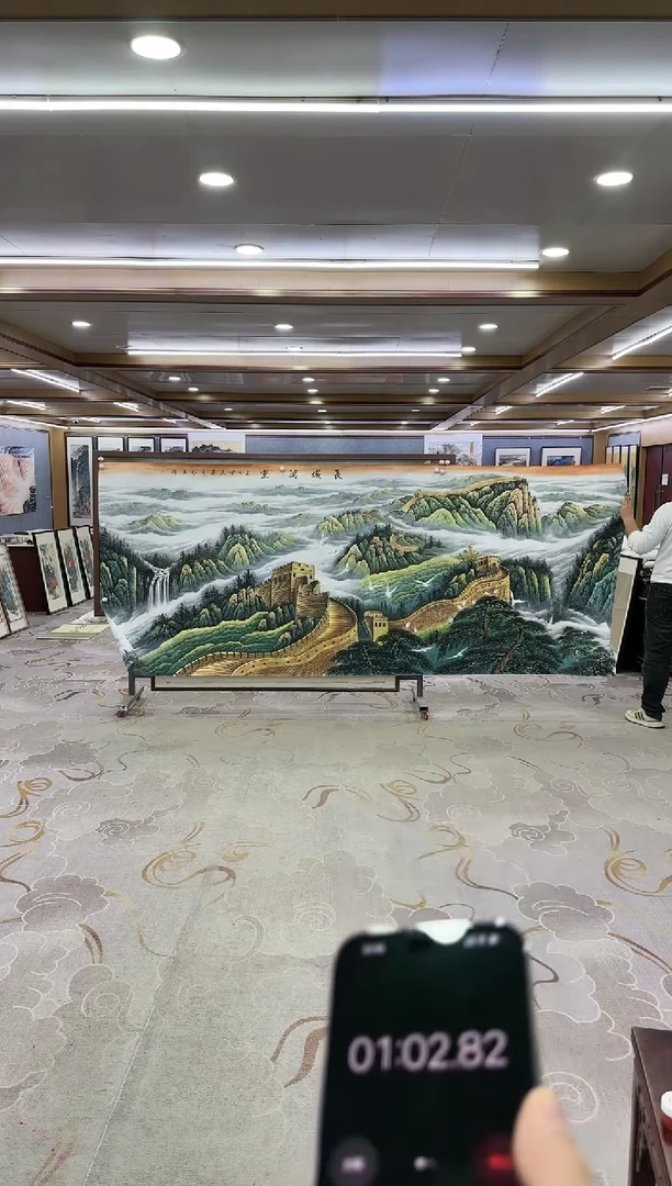 绘画?****?Y-王红兵-大丈二-山水画