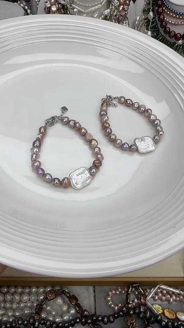 颈饰未镶嵌淡水珍珠1