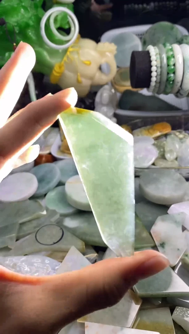 散珠翡翠翡翠A货10