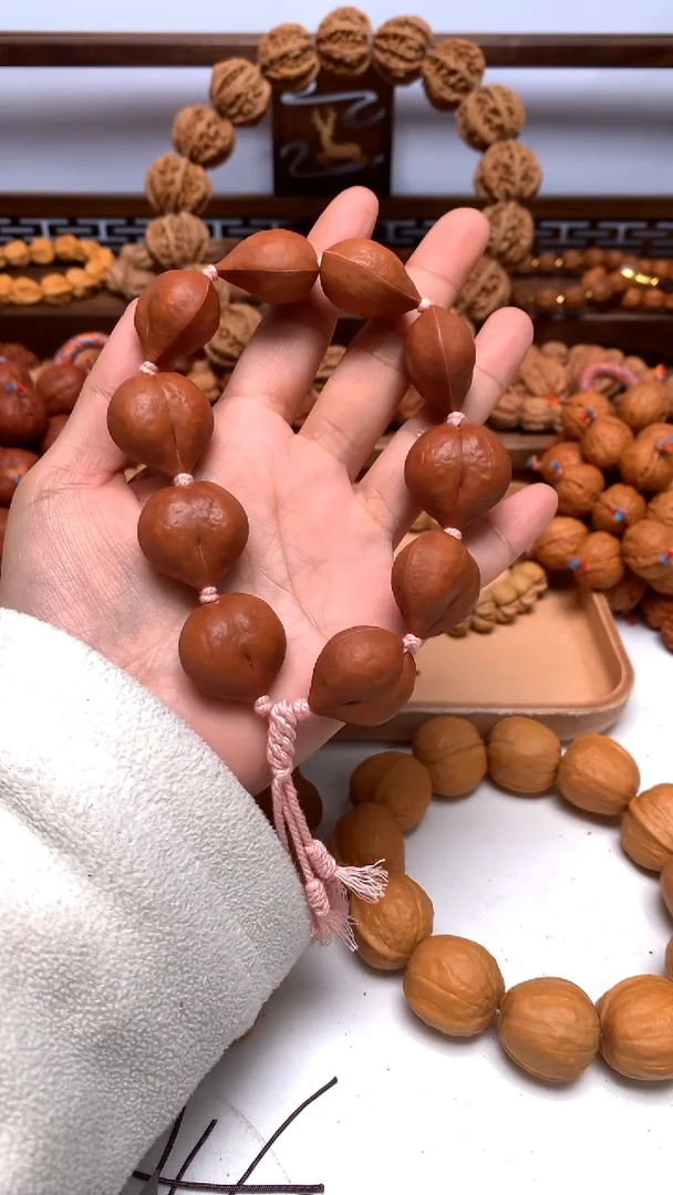 手串文玩核桃小*哥小秋子手串 异形