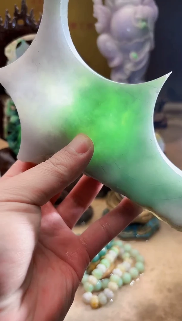 未镶嵌挂件翡翠A货张麦9807