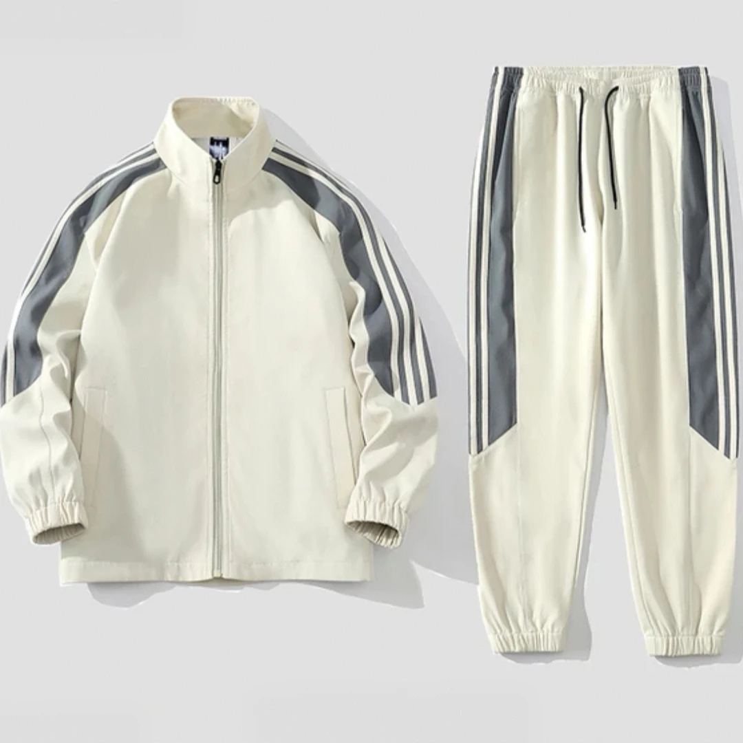 【方便专享】KAISER凯撒开衫立领运动套装QC152-5MF