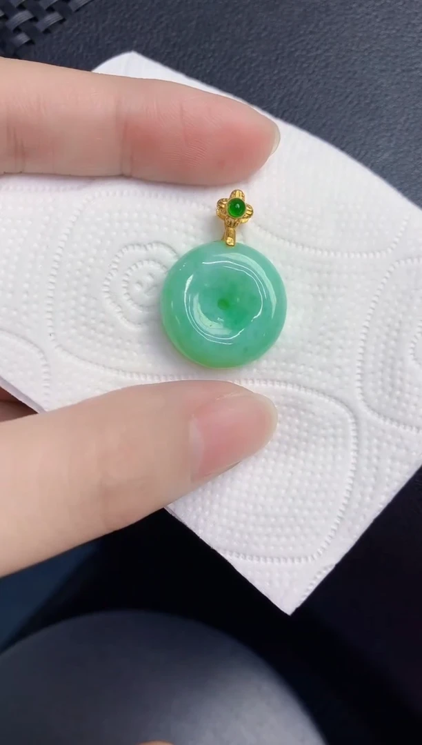 颈饰未镶嵌翡翠天然翡翠缅甸A货