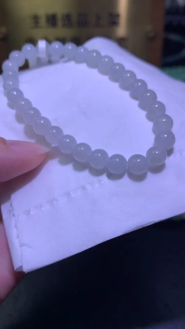 未镶嵌手链翡翠净货卡6.6