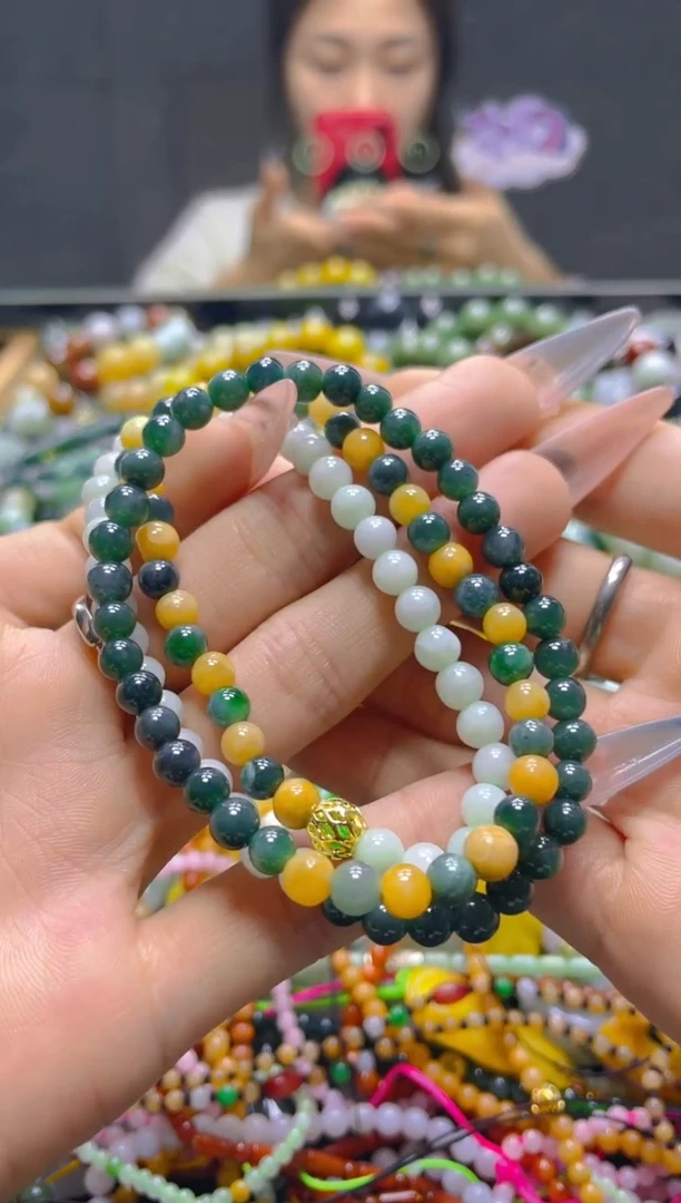 颈饰未镶嵌翡翠5MM