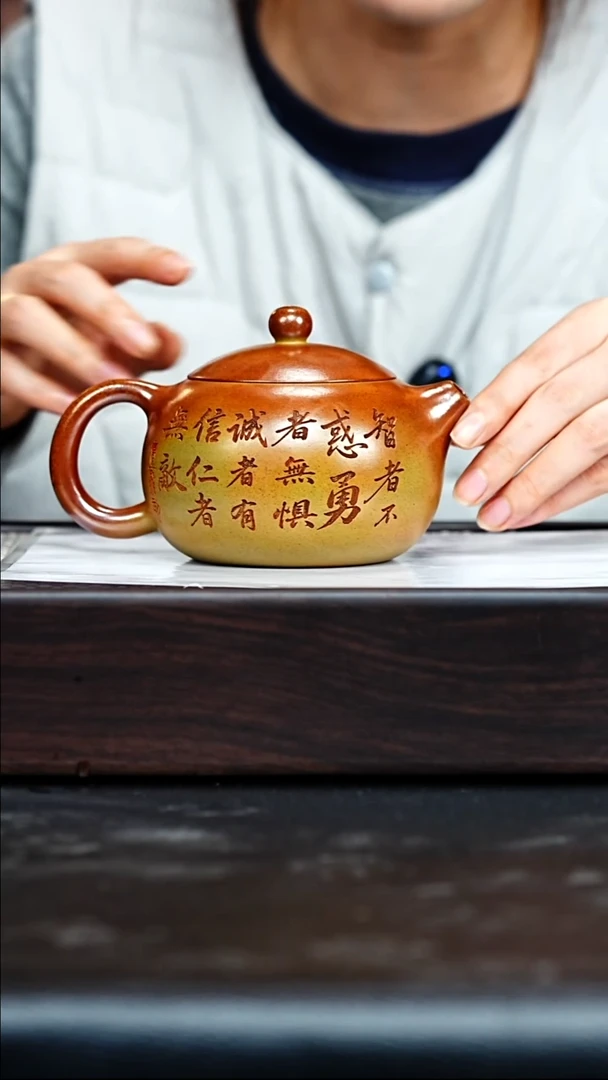 茶壶紫砂宜兴紫砂茶壶西施