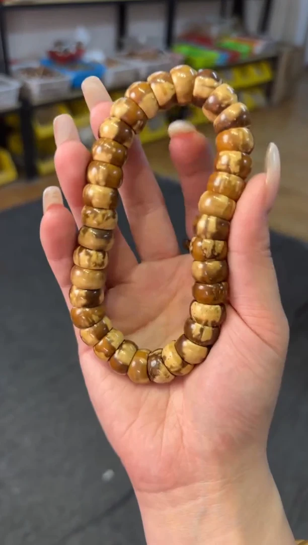 【闪购商品】菩提根/象牙果吊坠     13mm紫金鼠碗肠