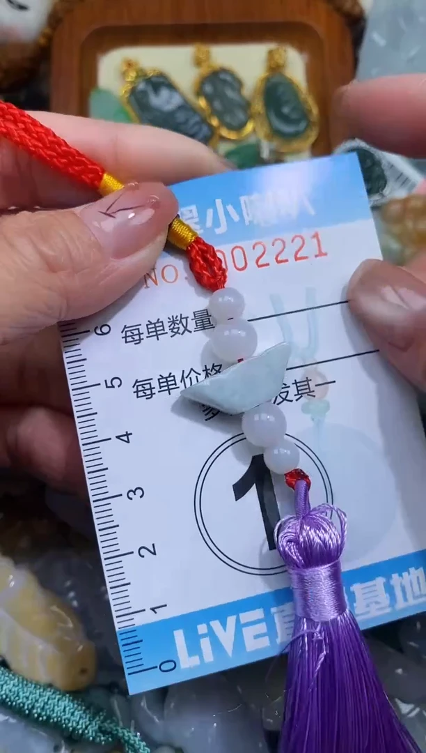 【闪购商品】翡翠颈饰未镶嵌闪购0002221多样性发其一