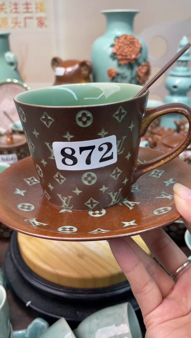 瓷特价福利 微瑕 慧仙青瓷