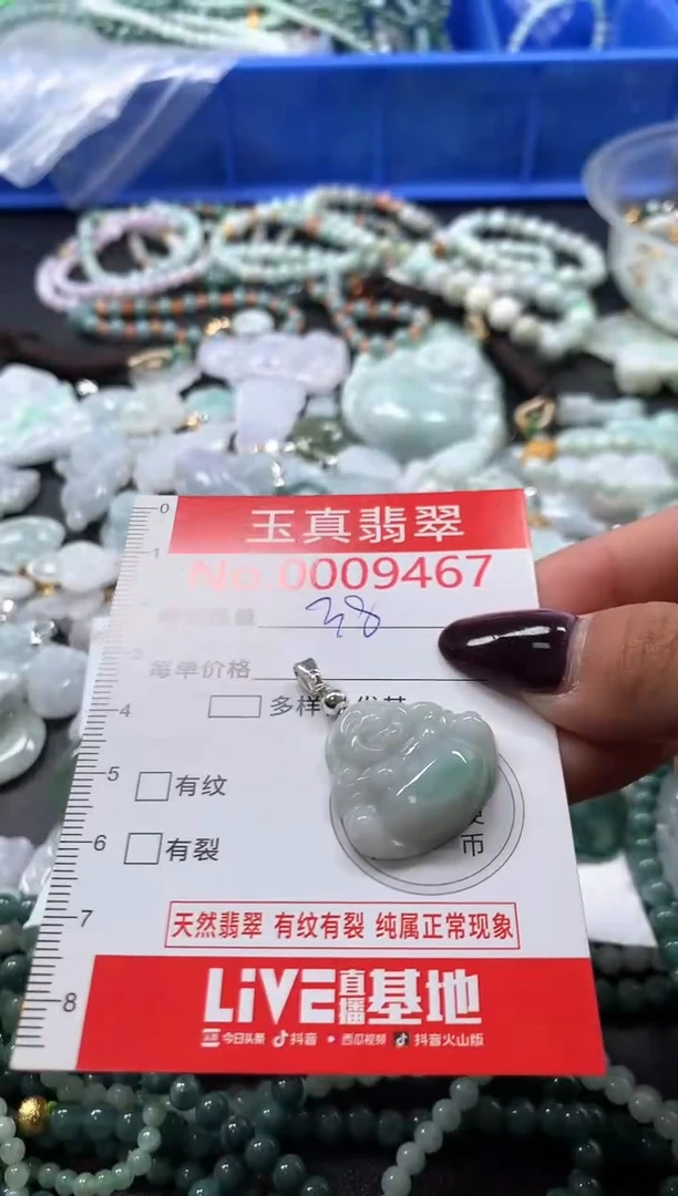 吊坠(不含链)未镶嵌翡翠9467
