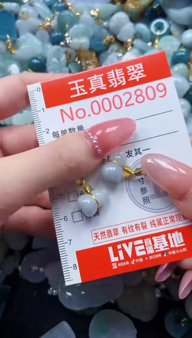 翡翠未镶嵌吊坠(不含链)2809
