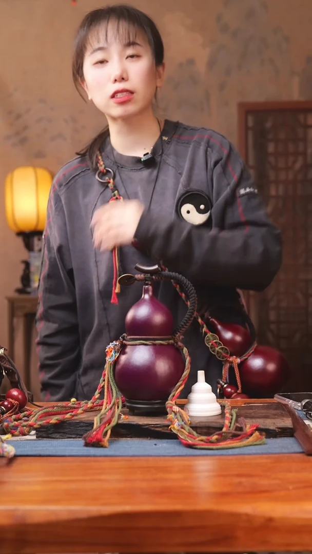 879号链接精品大漆葫芦现货现发[一物一拍]