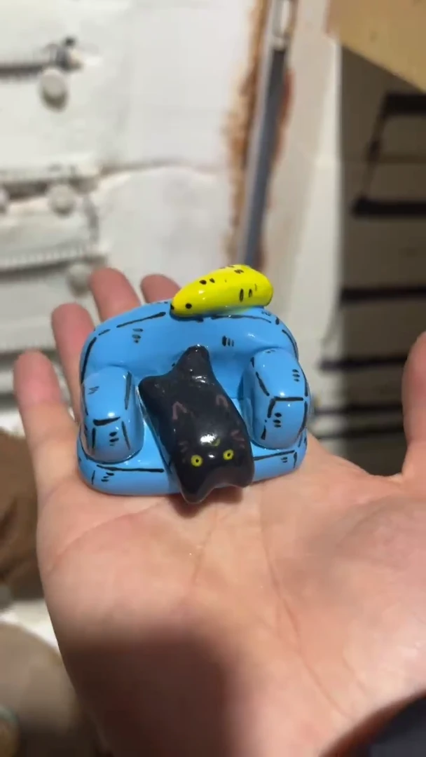 【闪购商品】摆件70纯手工微瑕陶瓷摆件