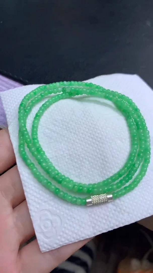 未镶嵌手链翡翠净货卡3