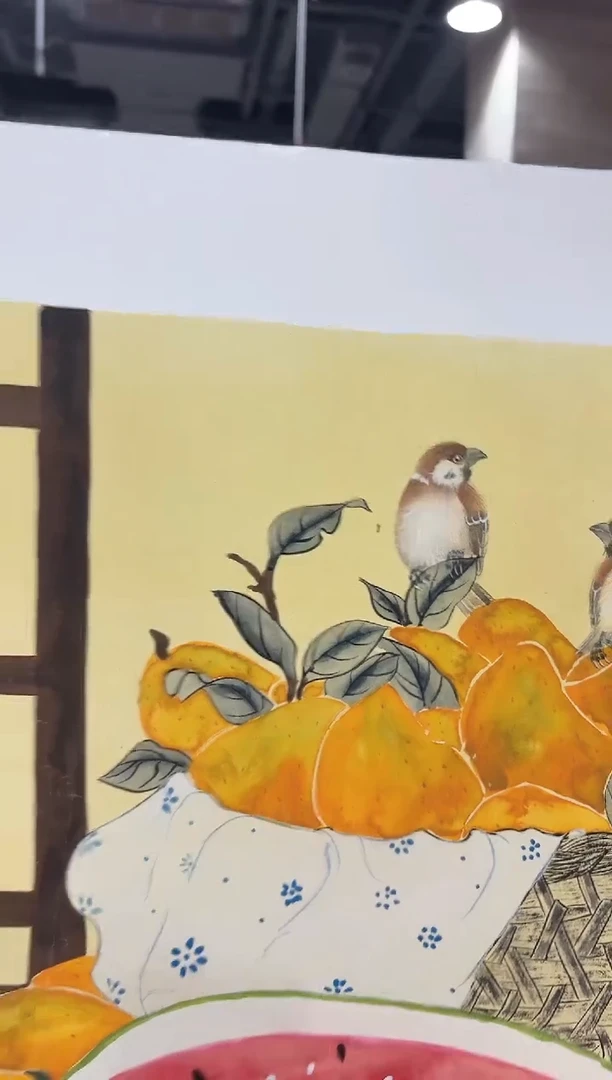 国画孙桂国老师国画作品，带合影证书24-4