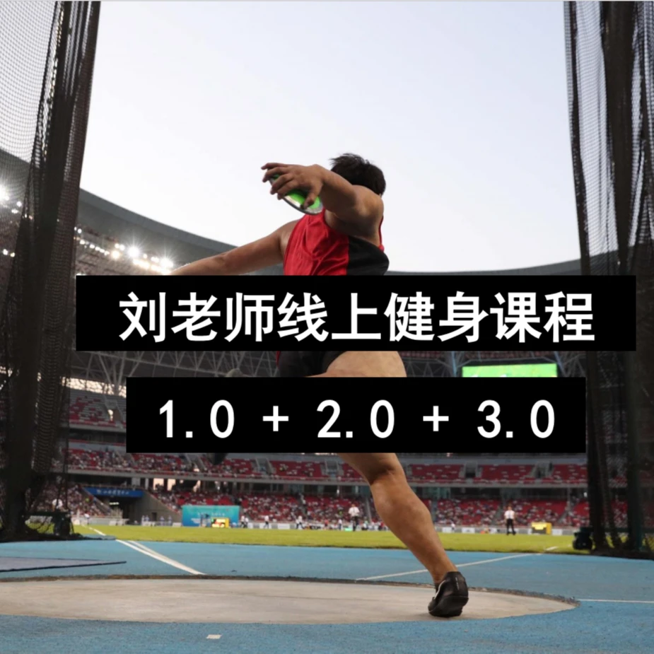 刘老师线上健身课程1.0+2.0+3.0
