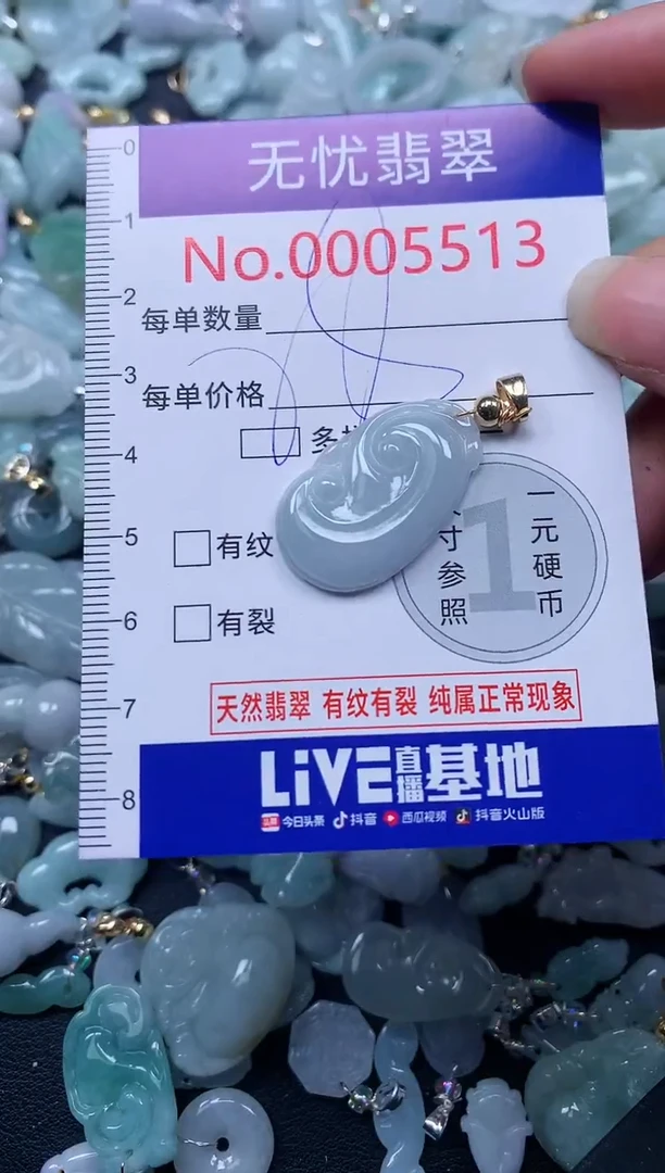 颈饰未镶嵌翡翠5513