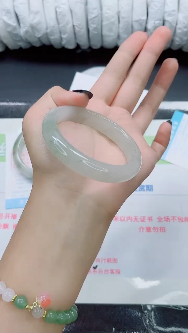 未镶嵌手镯石英质玉0337-56