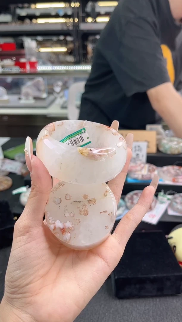 未镶嵌手镯水晶58圈口 （赠品镯心）33585