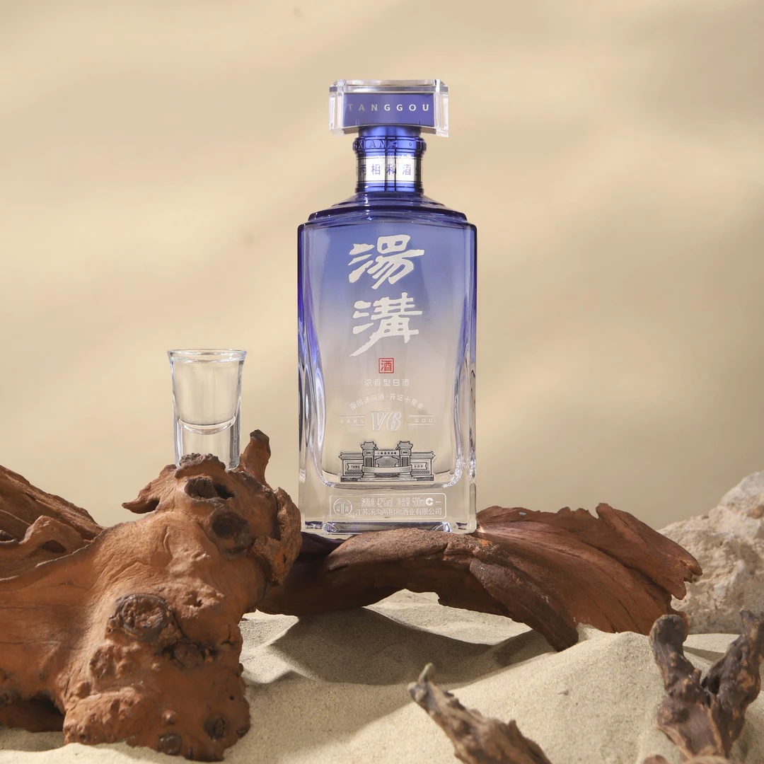 汤沟 v6 浓香型白酒  单瓶装 古法配方 足年储藏 42度500ml