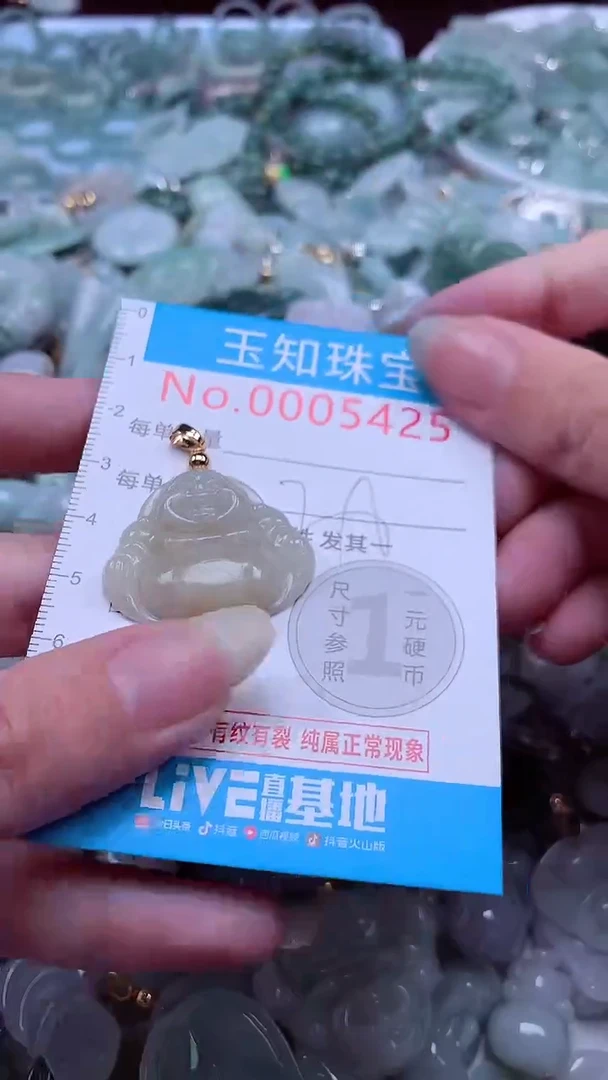 翡翠未镶嵌吊坠(不含链)5425