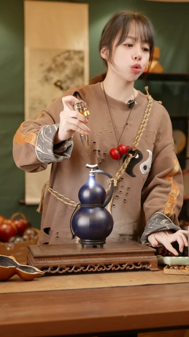 110号精品天然大漆酒葫芦一物一拍~