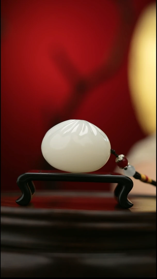 玉【小福包】天然玉石手把件