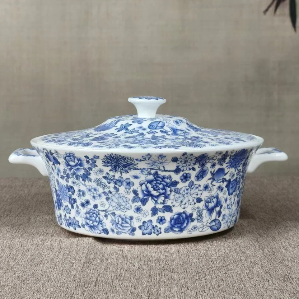 青花瓷万花汤煲-XD