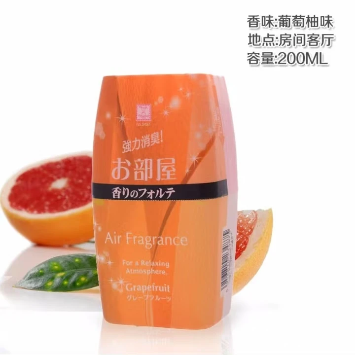 保质期26.12.19日本芳香剂香皂/柠檬/玫瑰/葡萄柚香型*2瓶