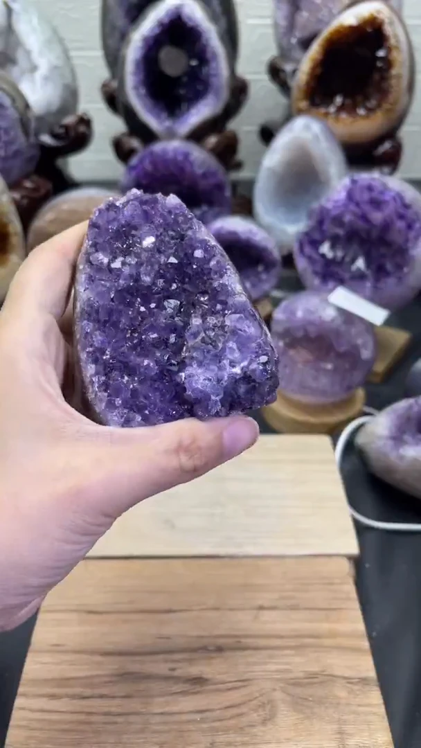 未镶嵌大型摆件（非配饰）紫晶57号摆件