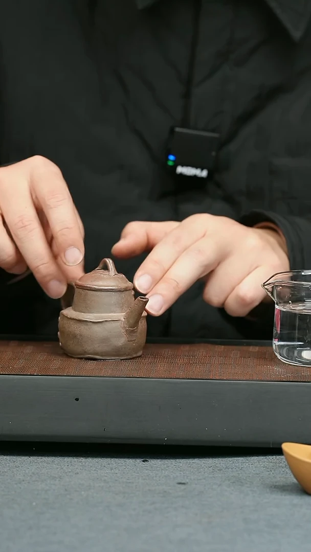 【闪购商品】紫砂茶壶五堂 手捏-长乐