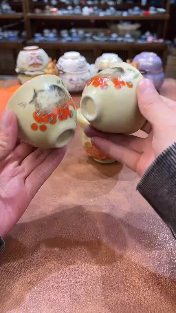 真的很便宜会开片的旅行茶具