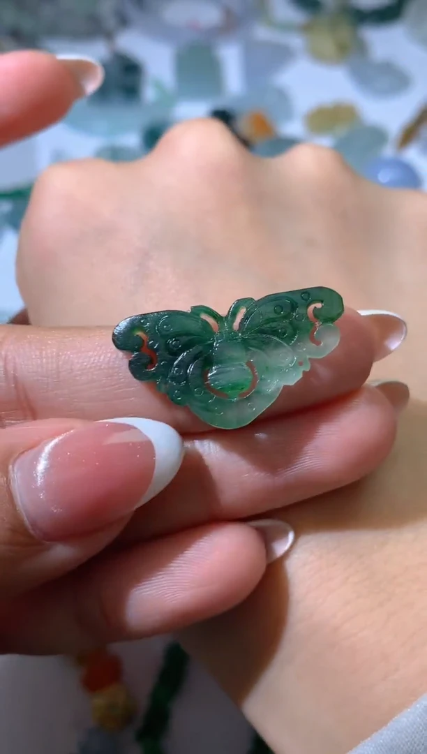 未镶嵌定制翡翠毛货