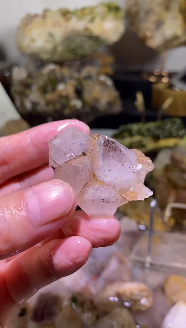 未镶嵌珠宝半成品水晶23号四川美姑超七花园水晶