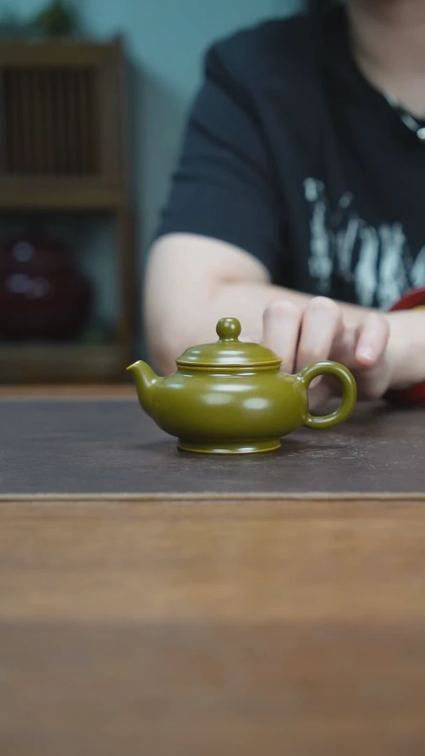 杯景德镇茶叶末潘壶