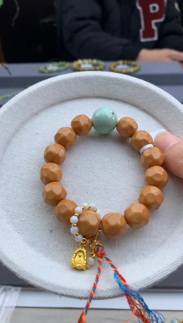 未镶嵌绿松石手串茜.D111