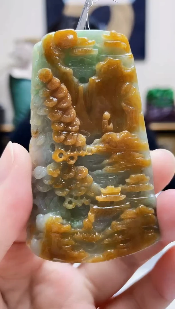 未镶嵌定制翡翠吊坠47