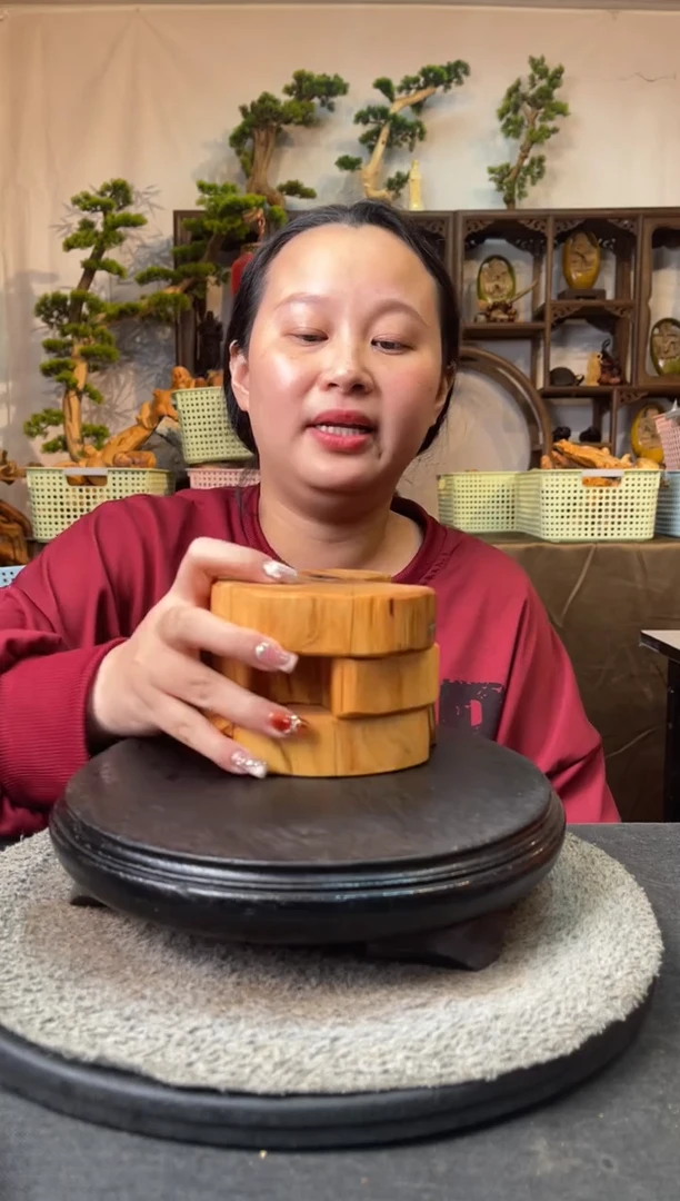 柏木（崖柏）崖柏小件3片