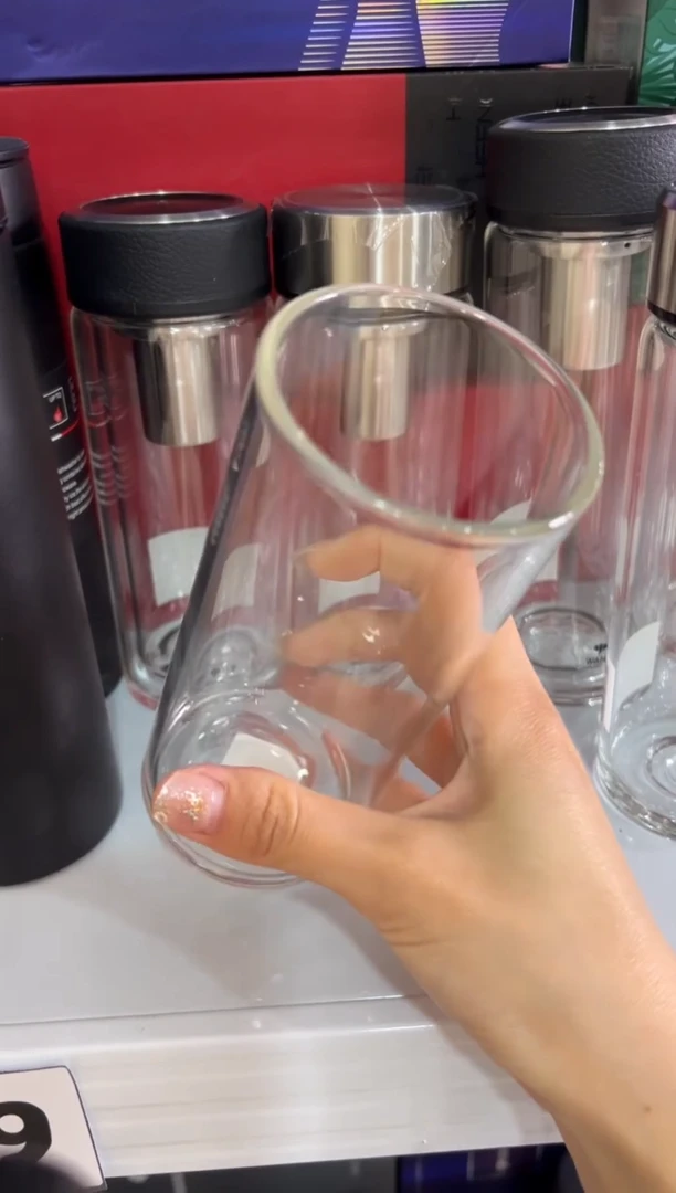 【闪购商品】茶杯经典单层445ml高硼硅