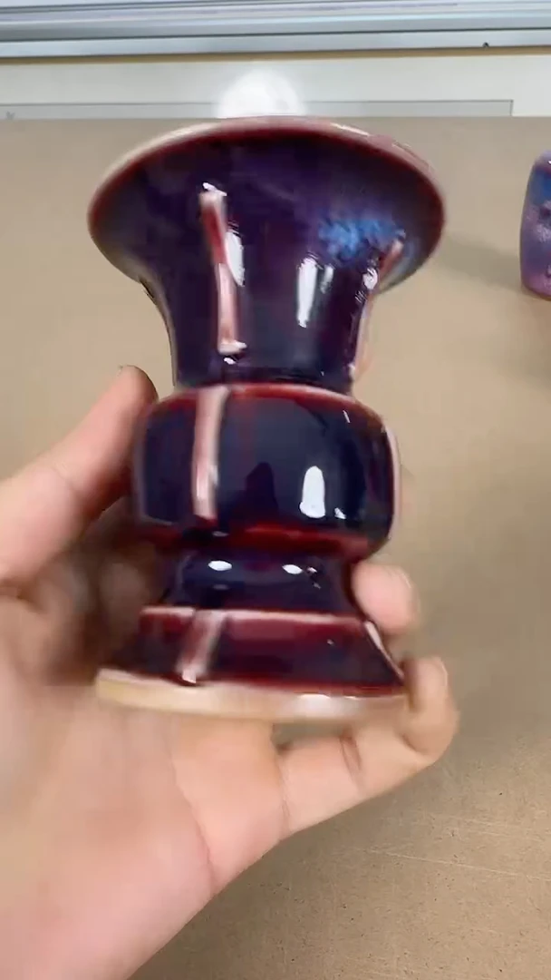手工艺品钧瓷酒樽
