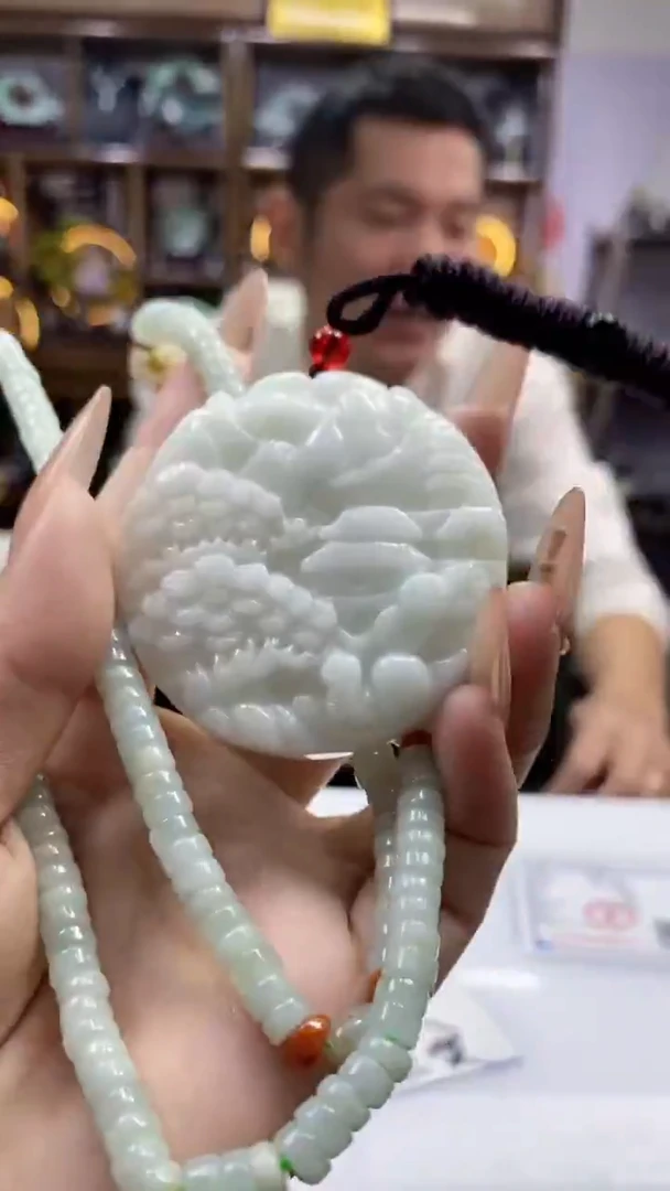 颈饰未镶嵌翡翠缅甸A货多样性发货14478
