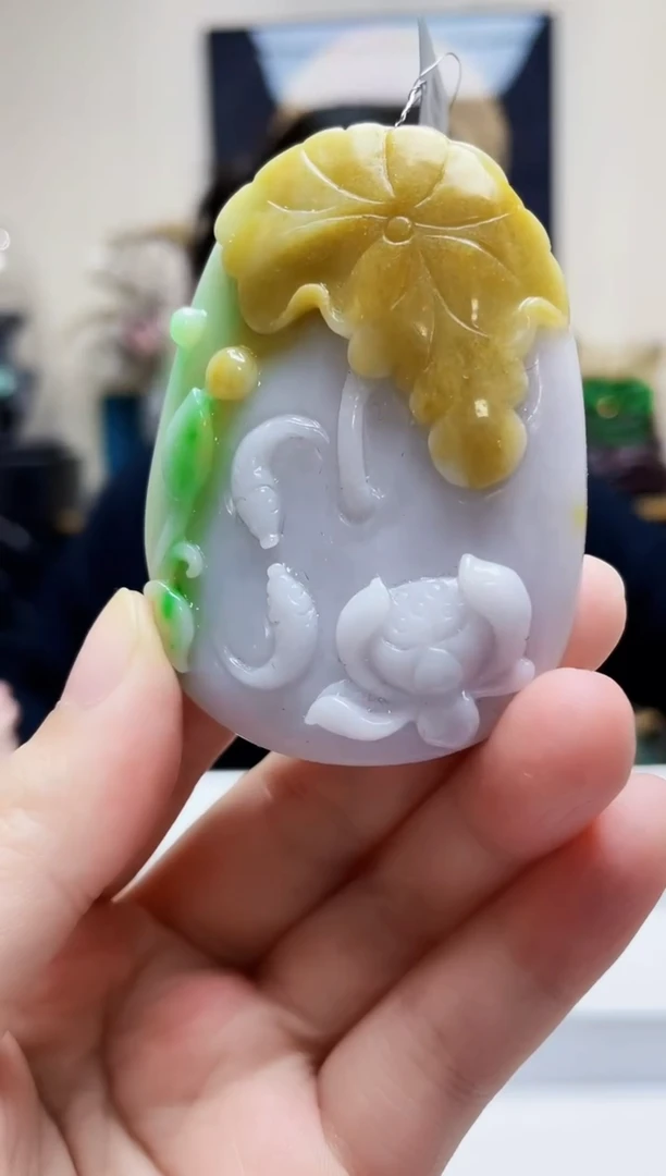 未镶嵌定制翡翠吊坠172