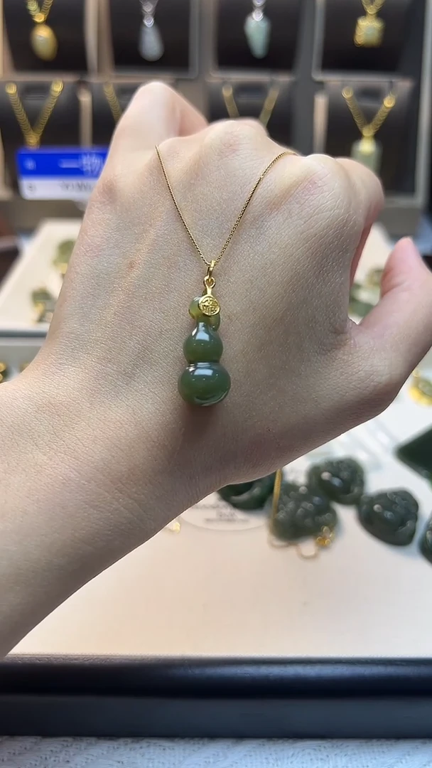 吊坠(不含链)银S925镶嵌和田玉 吊坠(不含链) 银S925镶嵌 和田玉